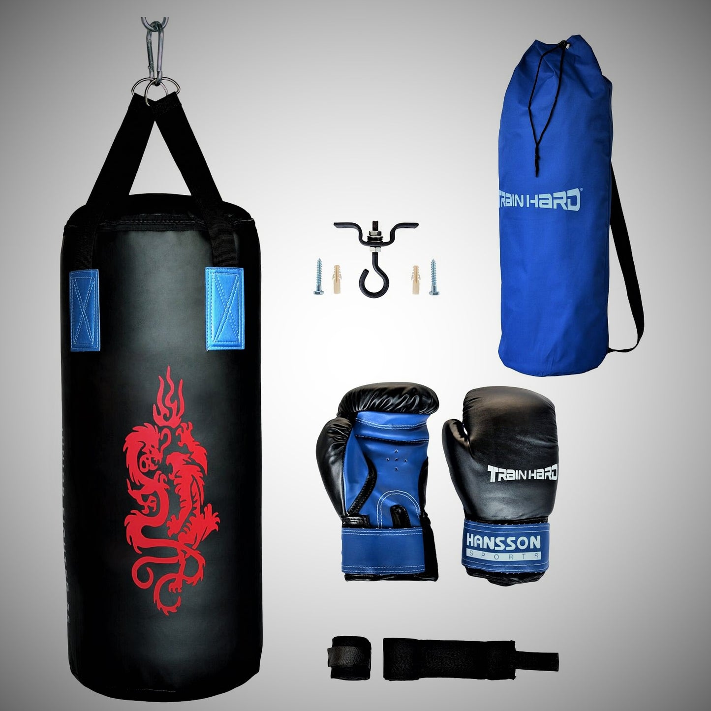 Junior Boxsack Set m. Handschuhen...