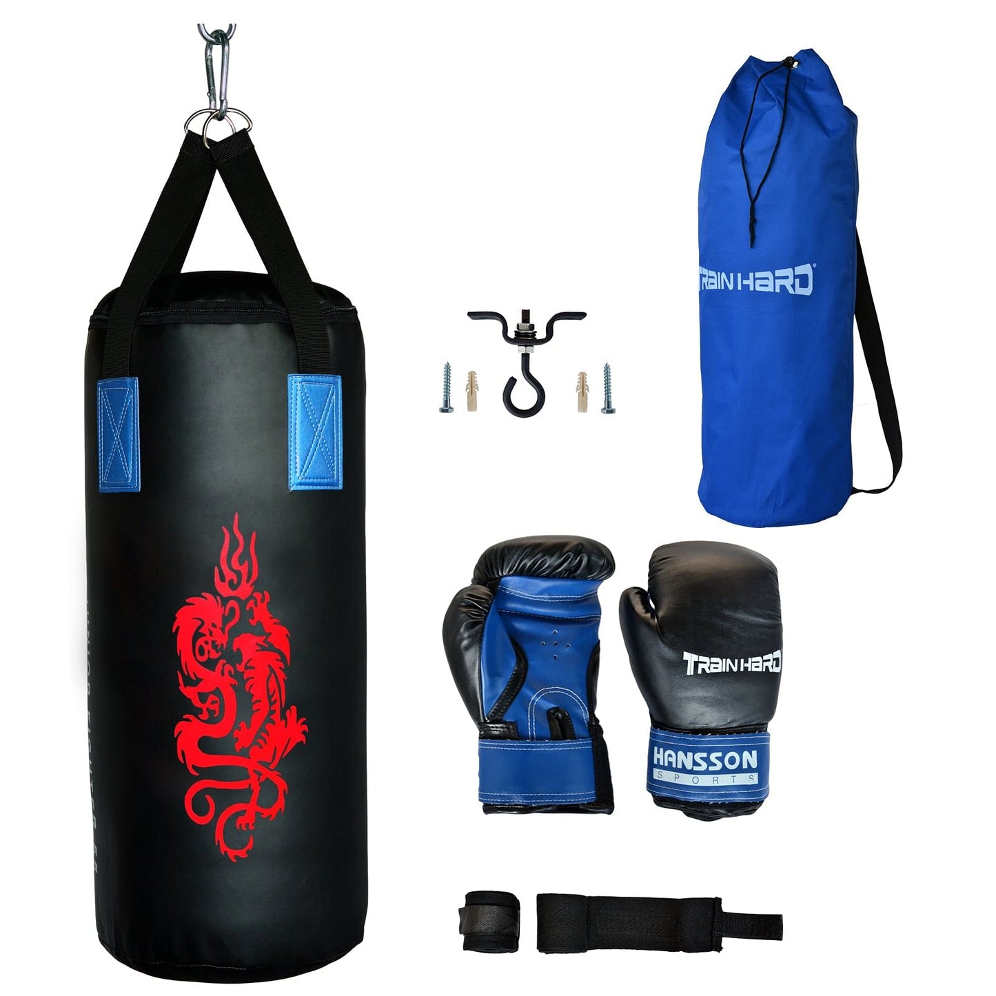 Junior Boxsack Set m. Handschuhen...