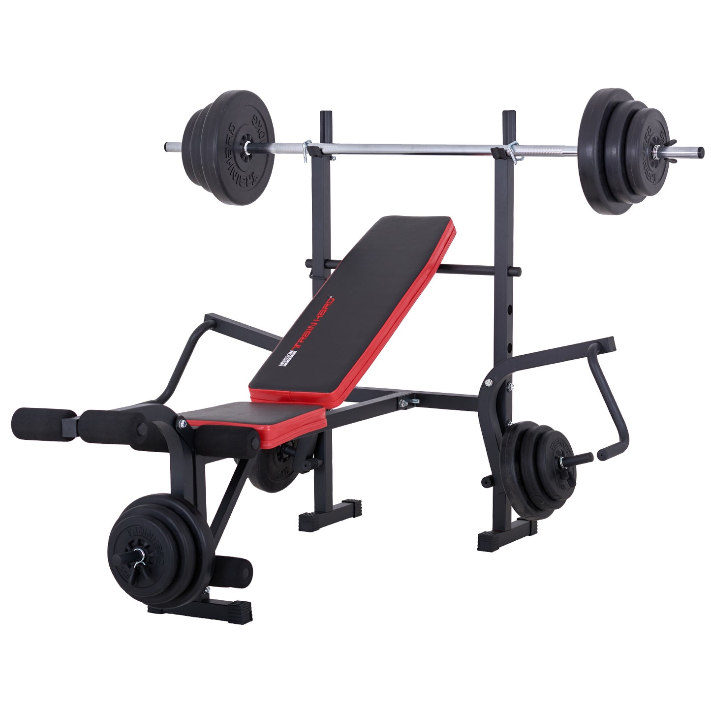 Multifunktionelle Hantelbank Set inkl. 70 Kg