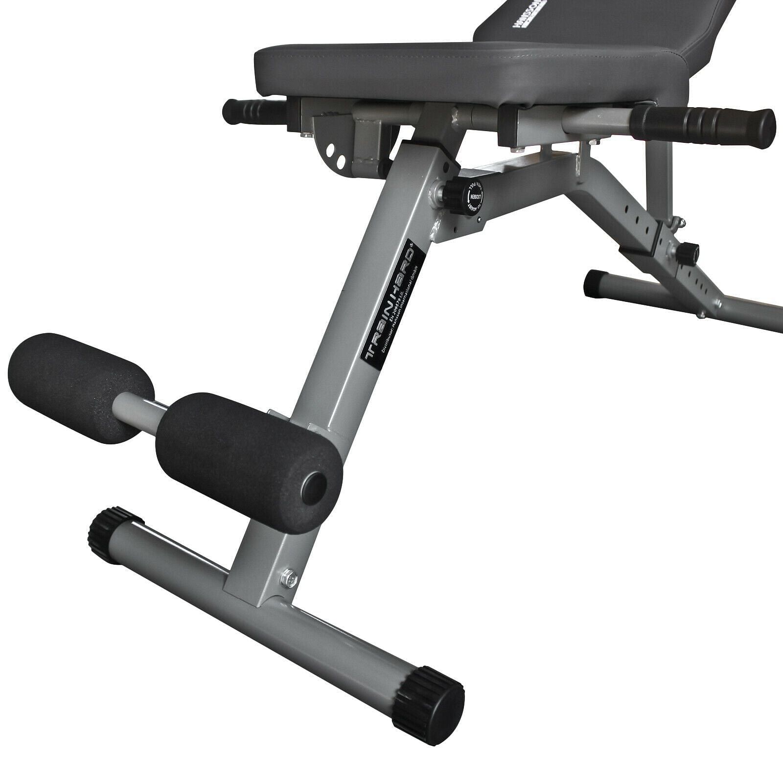 Train Hard® 1F09370 verstellbare Hantelbank Detailansicht Standfüße
