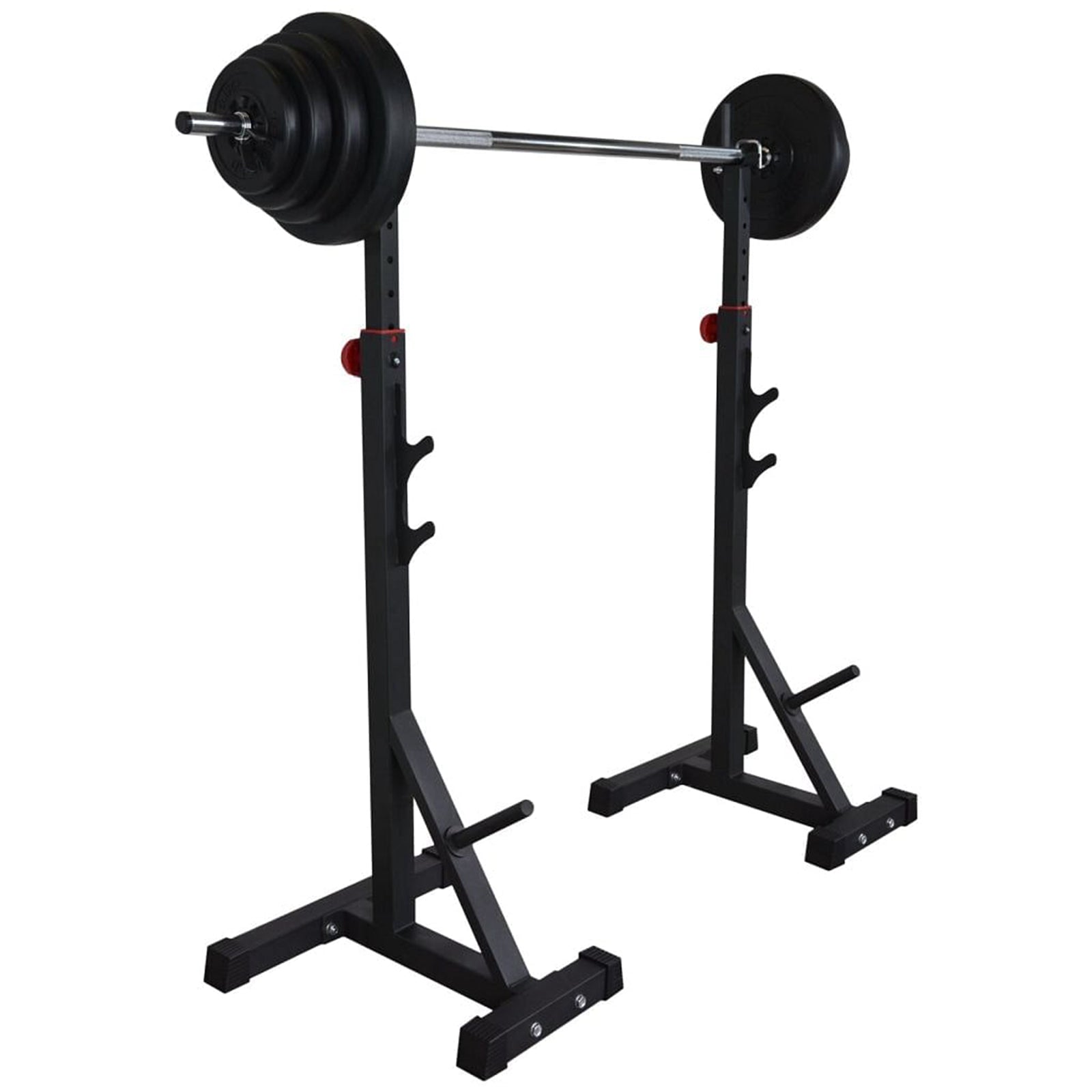 Langhantelablage Train Hard 1F09645 mit Langhantelstange Beispielbild