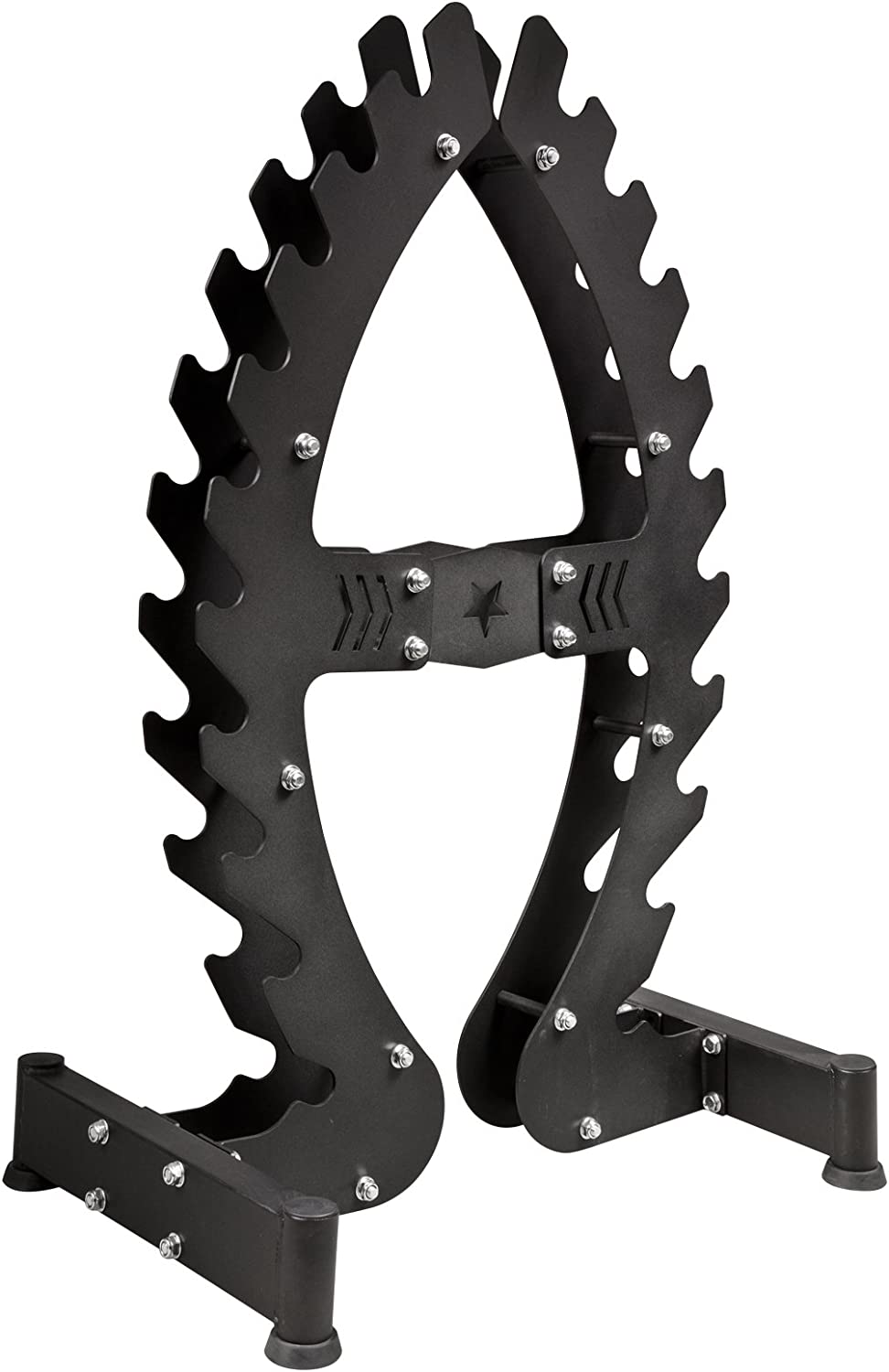 1F09649 Chromhantel Ständer von TrainHard® ohne Gewichte 2