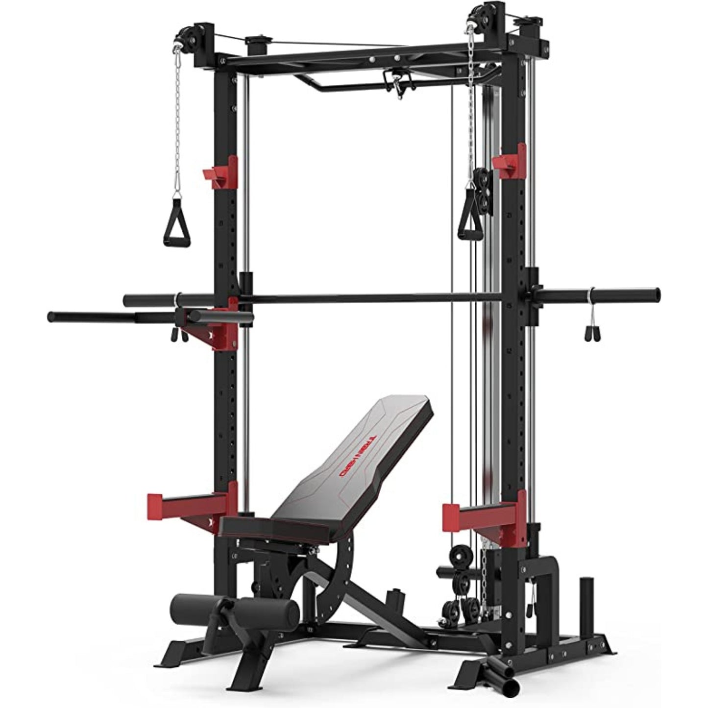 Train Hard Half Cage Squat Rack