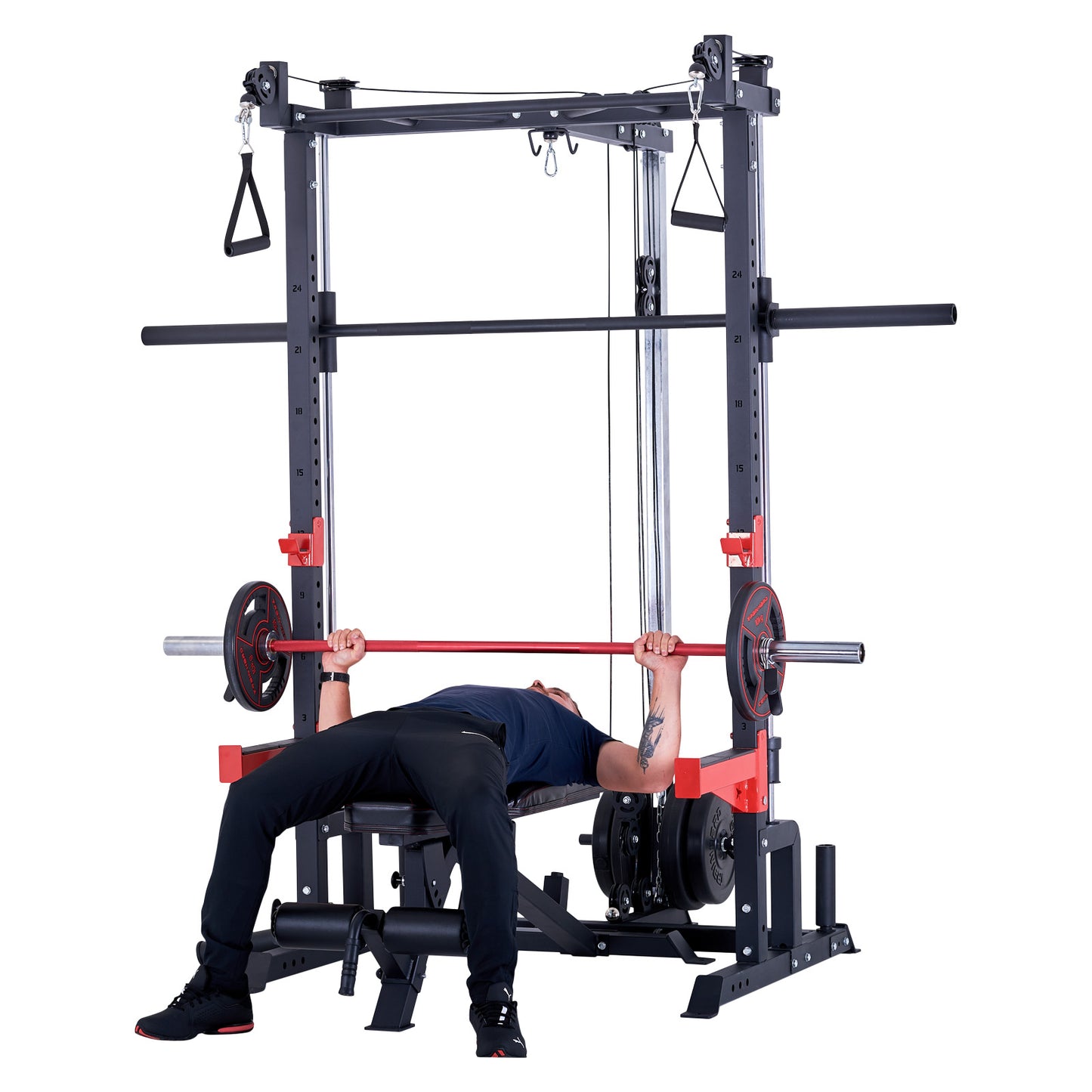 Train Hard Half Cage Squat Rack