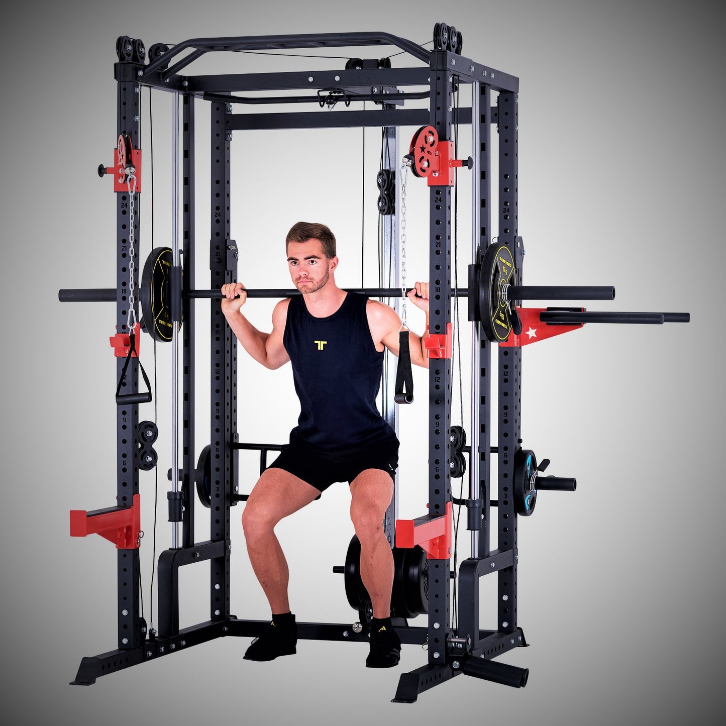 Power Rack, Train Hard 1F09766