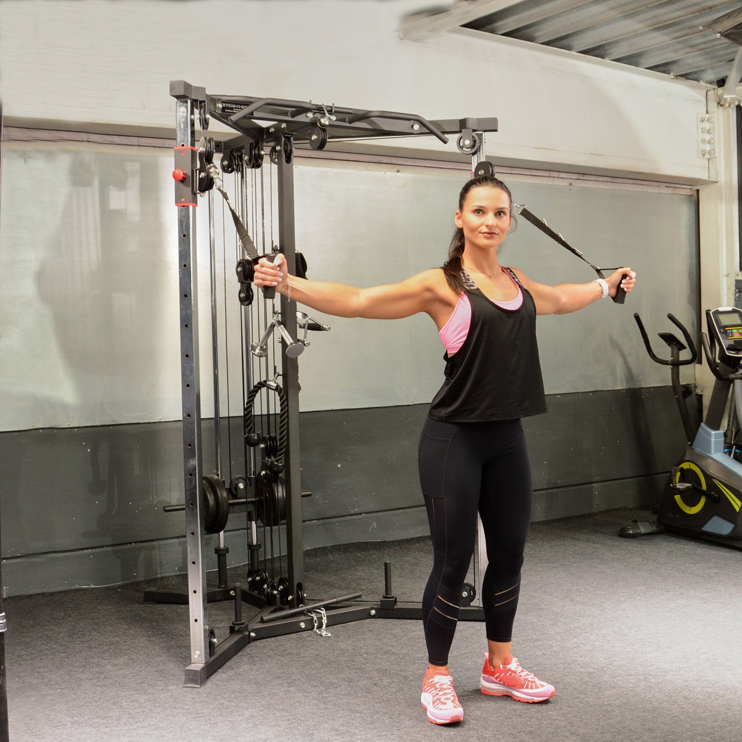 1F09824-Seilzug Griffe mit Model