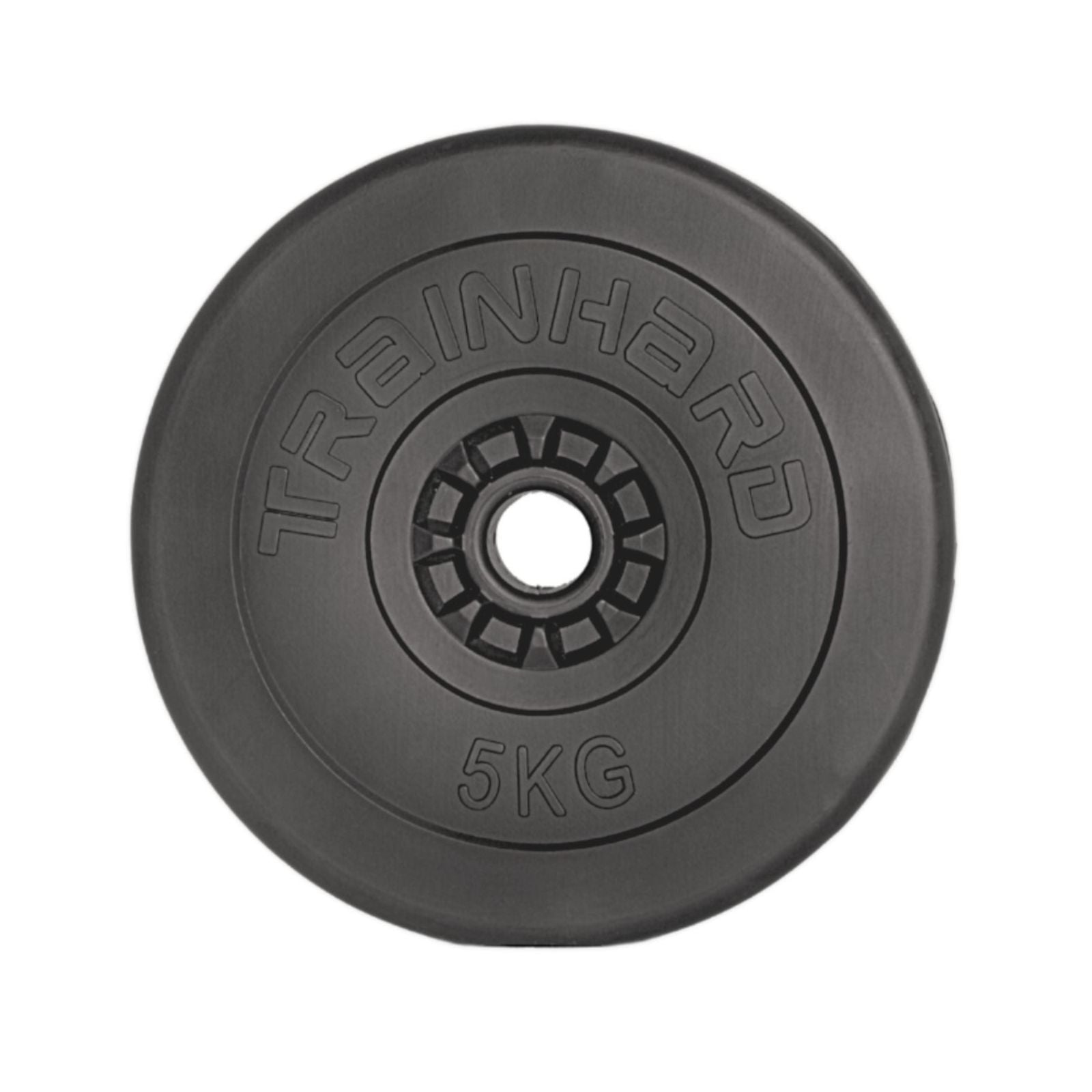 Train Hard® 1F12228 Hantelscheiben aus Zementfüllung Detailansicht Einzelnes Gewicht