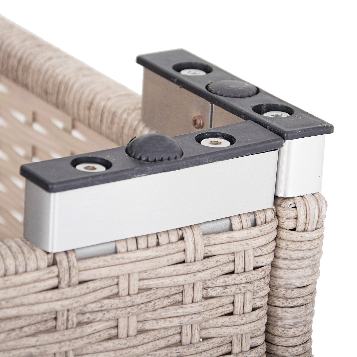 Polyrattan Garten-lounge Set Sylt