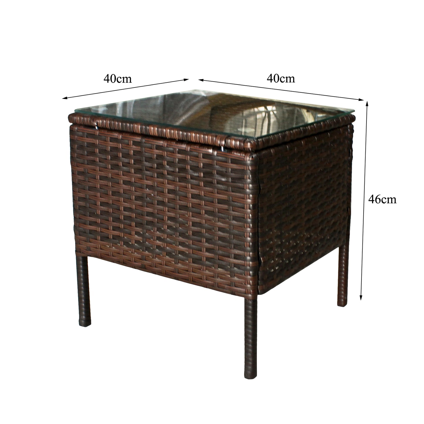 Calmalux Gartenmöbel Set 1G20311 Maße Kaffeetisch