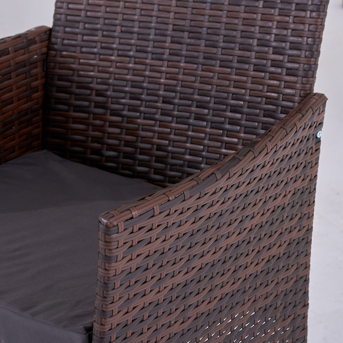 7-teiliges Polyrattan Gartenmöbel Set