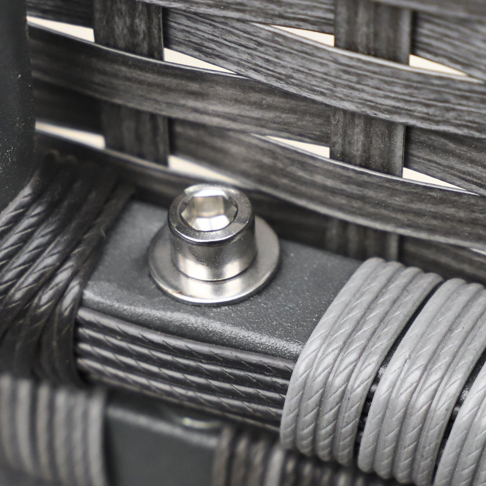 Gartenmöbel Rattanmöbel Rattan Polyrattan Lounge Gartenset Sitzgruppe 3-5 Sitze