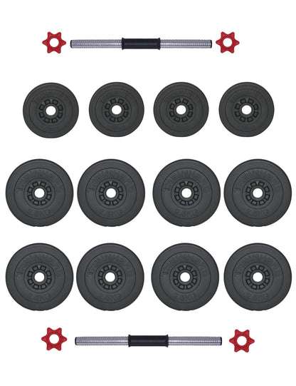 TrainHard® 25Kg bzw. 30Kg Kurzhantelset