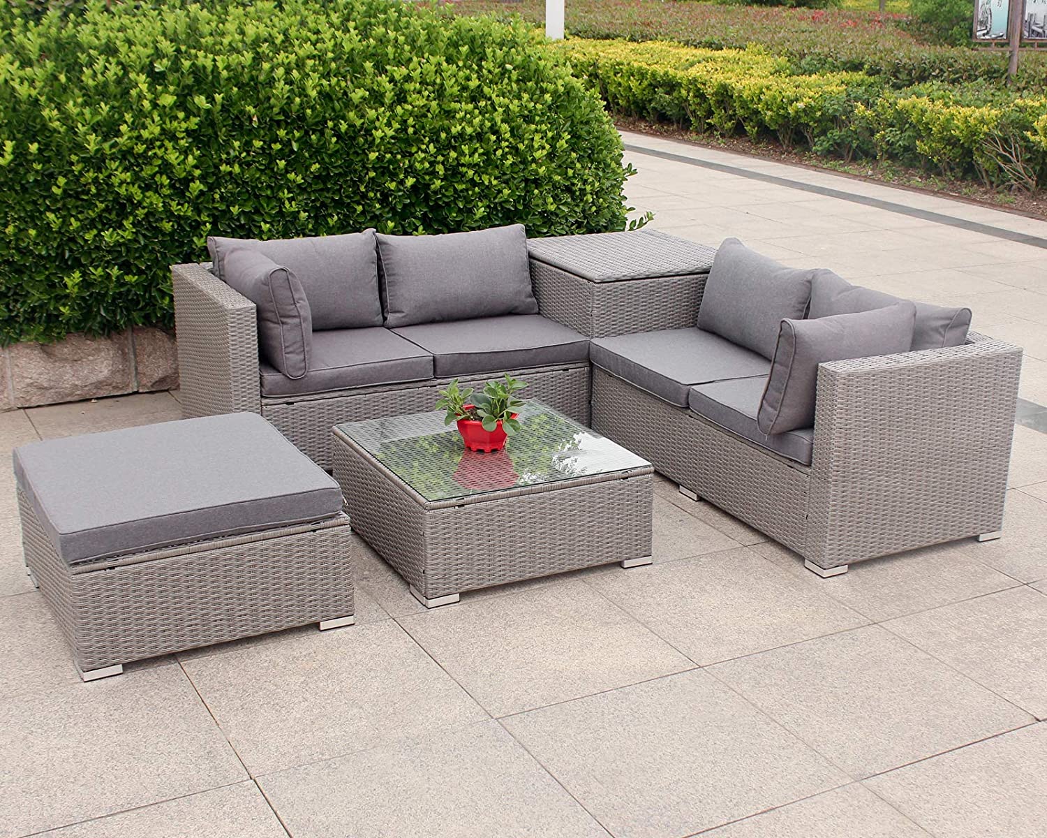 Calmalux Polyrattan Gartenlounge