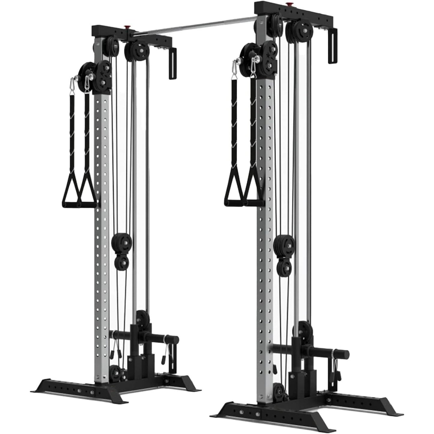 Train Hard® Doppelt-Latzugturm 1F09826SET, Multi Kabelzuganlage