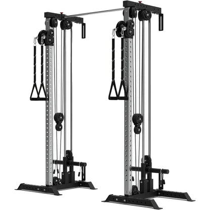 Train Hard® Doppelt-Latzugturm 1F09826SET, Multi Kabelzuganlage
