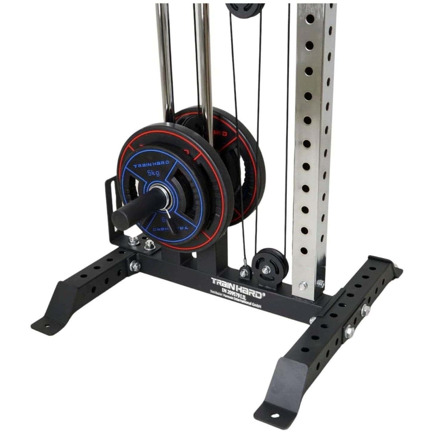 Train Hard® Doppelt-Latzugturm 1F09826SET, Multi Kabelzuganlage