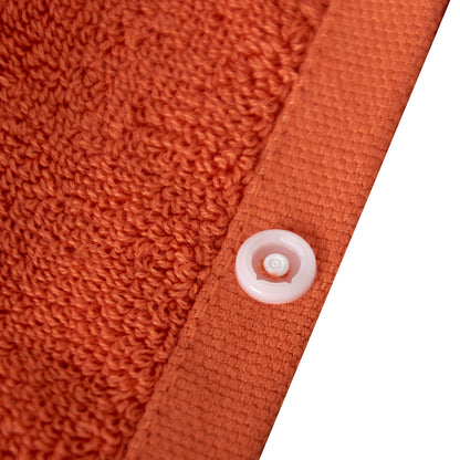 Enjoy fit® Sportbadetuch Druckknopf Detailansicht