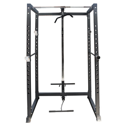 Power Rack mit Latzugturm Vorderansicht