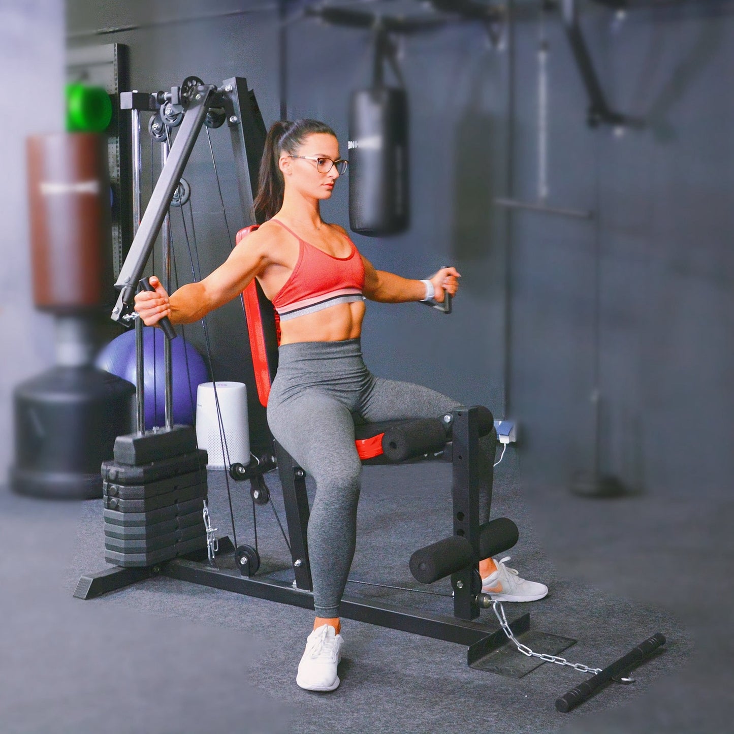 Dual Power Arm, Kraftstation inkl. 45kg