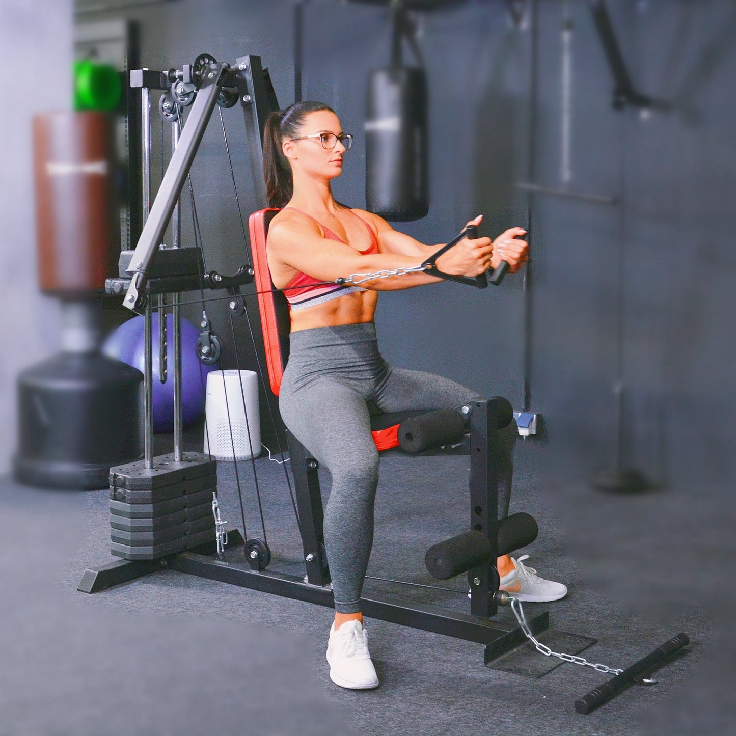 Dual Power Arm, Kraftstation inkl. 45kg