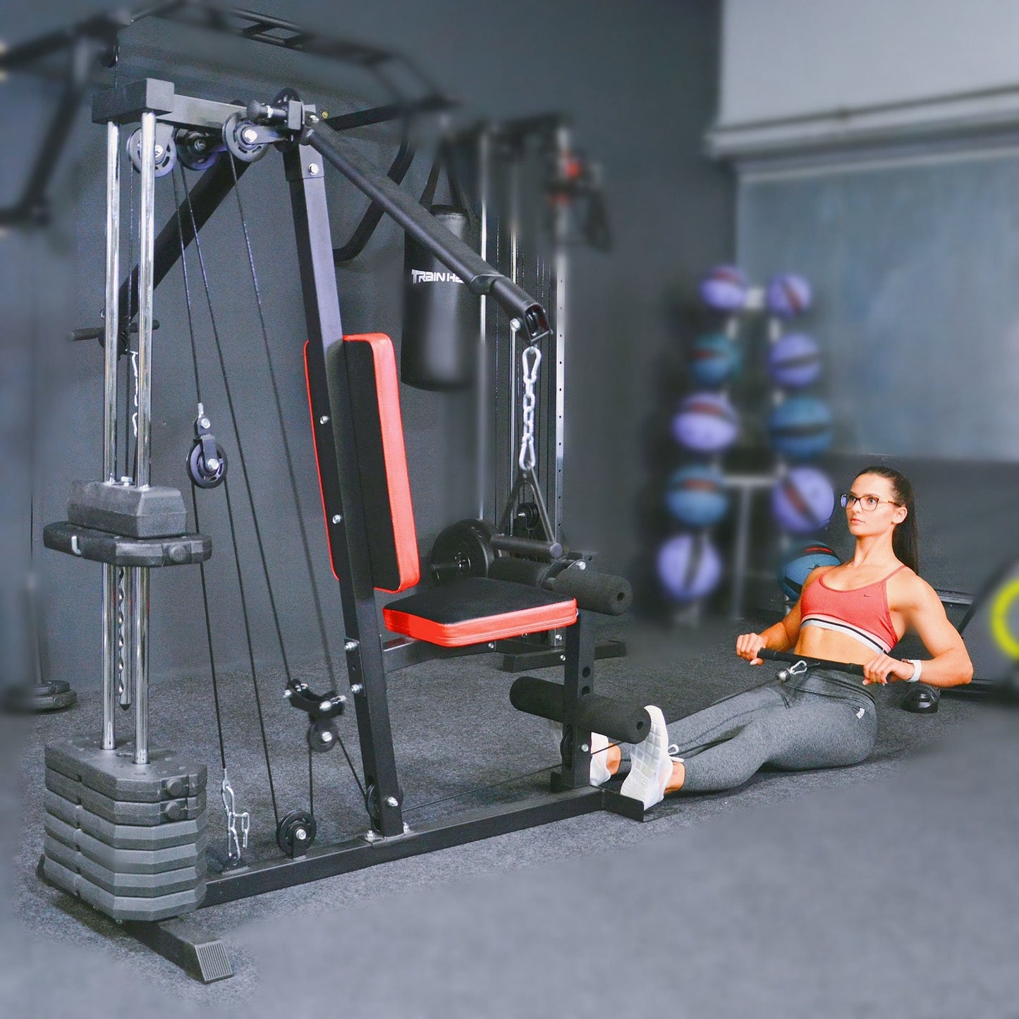 Dual Power Arm, Kraftstation inkl. 45kg