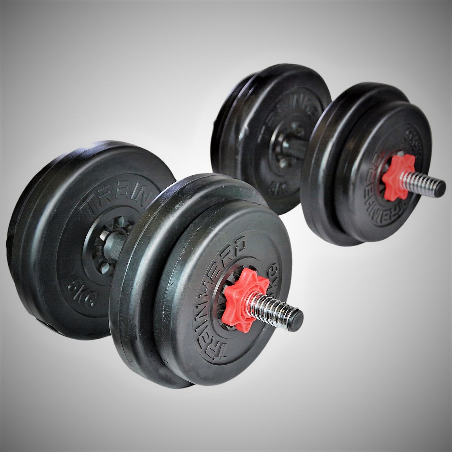 TrainHard® 25Kg bzw. 30Kg Kurzhantelset