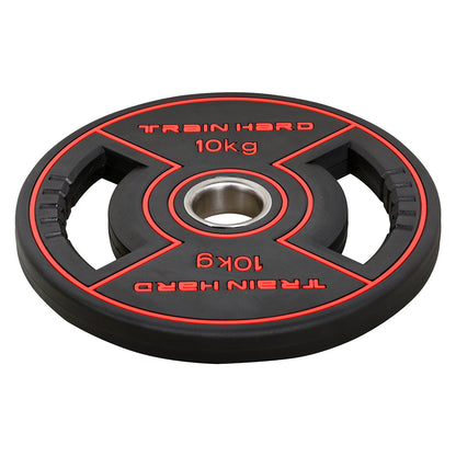 TrainHard® Olympia Hantelscheiben aus Gusseisen 50mm