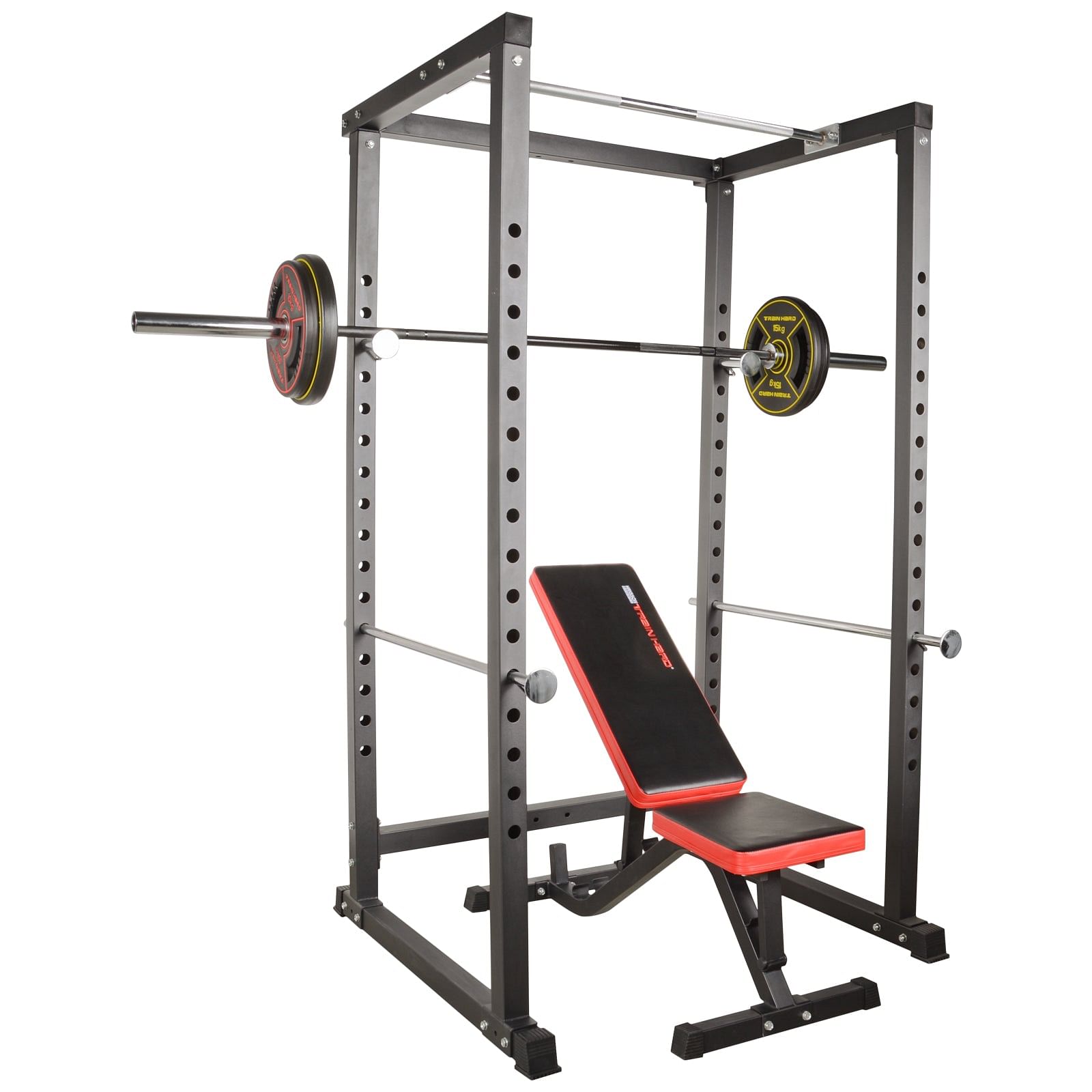 Power Rack Multifunzionale con Landmine e Carrucole, Gabbia Squat Power Rack Multifunzionale con Landmine e Carrucole, Gabbia Squat