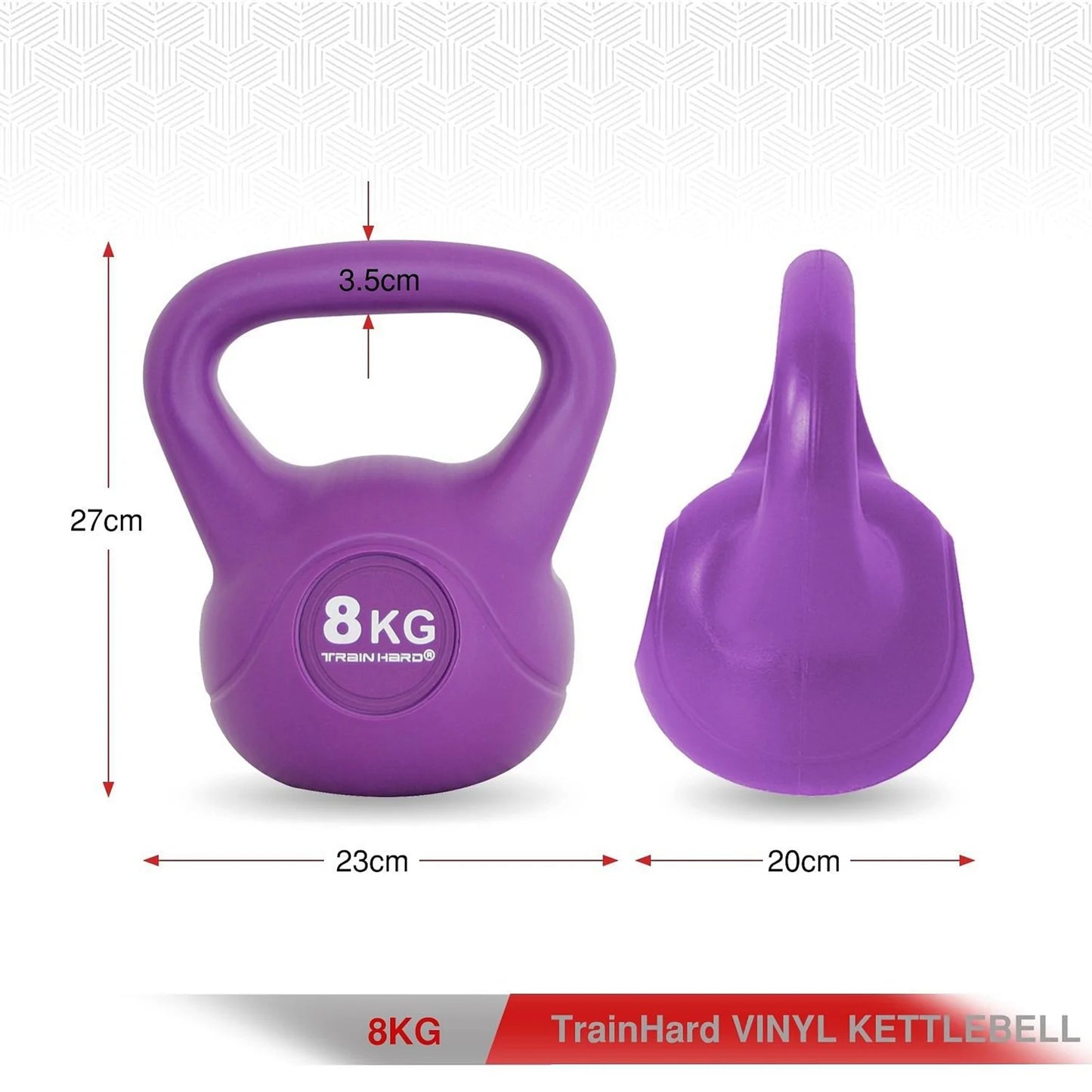 B-WARE! TrainHard® Kettlebells Kugelhanteln 8-10-12-16Kg