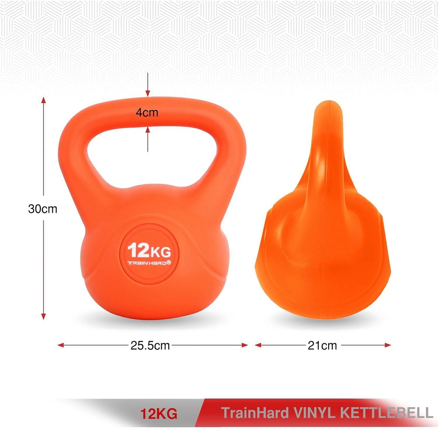 B-WARE! TrainHard® Kettlebells Kugelhanteln 8-10-12-16Kg