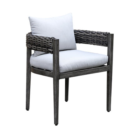 Tasman Serie Polyrattan Designer Tisch & Stühle-Set