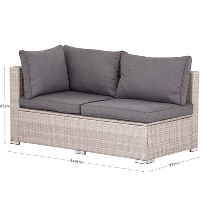 Polyrattan Garten-lounge Set Madeira