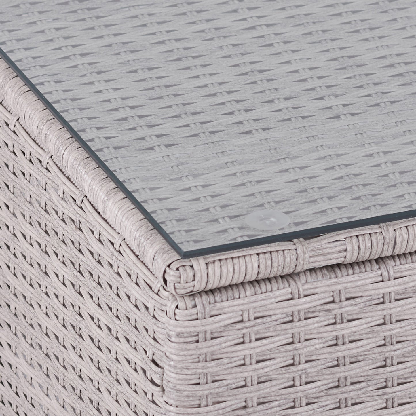 Polyrattan Garten-lounge Set Sylt