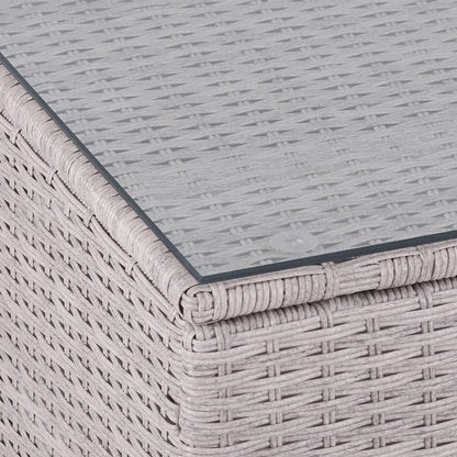 Polyrattan Garten-lounge Set Sylt