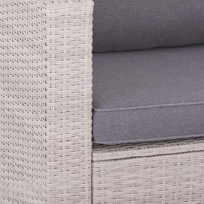 Polyrattan Garten-lounge Set Sylt