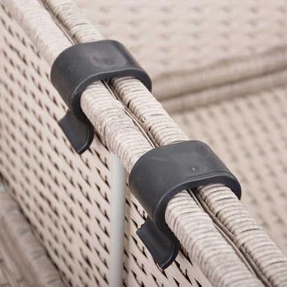 Polyrattan Garten-lounge Set Ibiza