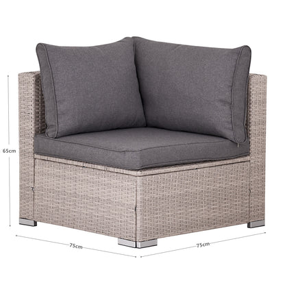 Polyrattan Garten-lounge Set Madeira
