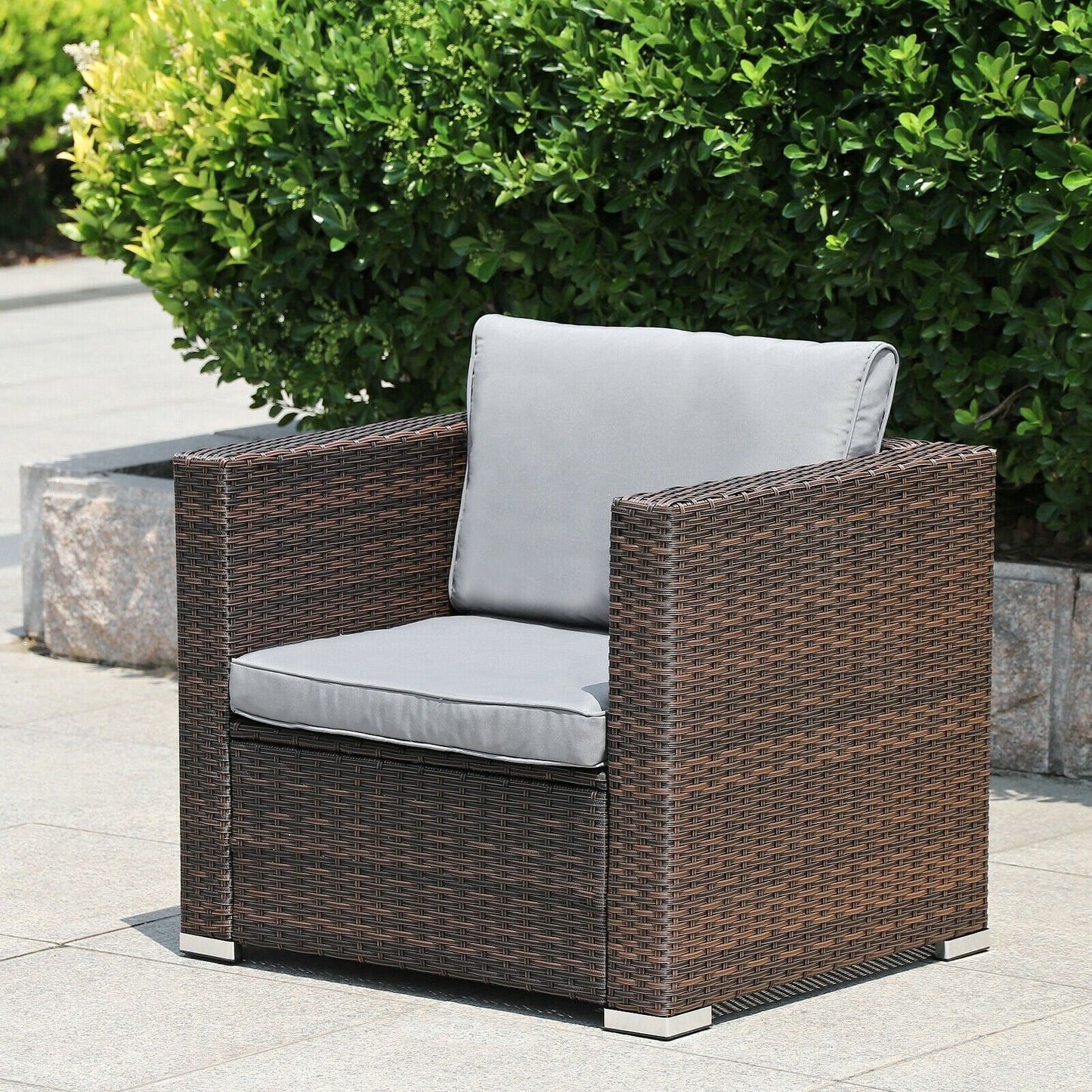 Polyrattan Lounge Sitzgruppe für 7-8 Personen im Set