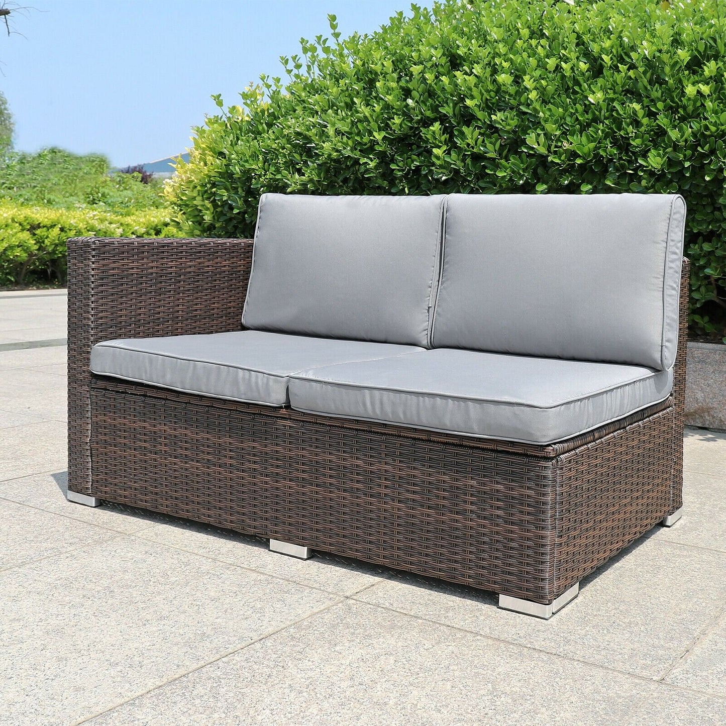 Polyrattan Lounge Sitzgruppe für 7-8 Personen im Set