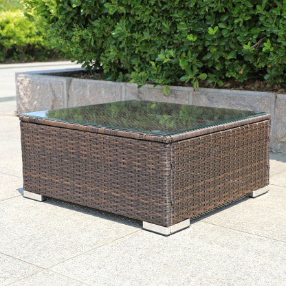Polyrattan Lounge Sitzgruppe für 7-8 Personen im Set